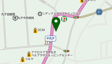 宅配ロッカーPUDO ヤマト運輸 信州丸子センターの地図画像