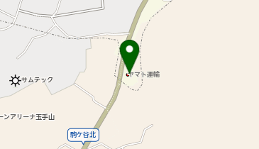 宅配ロッカーPUDO ヤマト運輸 堅下センターの地図画像
