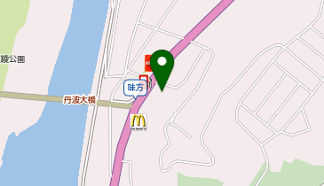 宅配ロッカーPUDO ヤマト運輸 綾部城山センターの地図画像