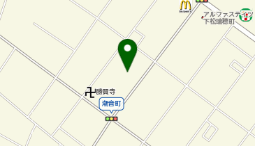 宅配ロッカーPUDO ヤマト運輸 末武センターの地図画像