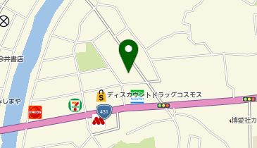 宅配ロッカーPUDO ヤマト運輸 松江西川津センターの地図画像