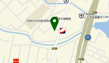宅配ロッカーPUDO ヤマト運輸 徳島城東センターの地図画像