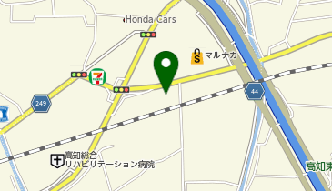 宅配ロッカーPUDO ヤマト運輸 高知インターセンターの地図画像