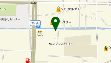 宅配ロッカーPUDO ヤマト運輸 松山新玉センターの地図画像