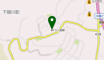 宅配ロッカーPUDO ヤマト運輸 徳王センターの地図画像