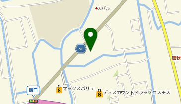 宅配ロッカーPUDO ヤマト運輸 佐賀中央センターの地図画像