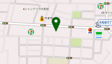 宅配ロッカーPUDO ヤマト運輸 仙台大和町センターの地図画像