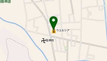 宅配ロッカーPUDO ウエルシア 川島上伊草店の地図画像