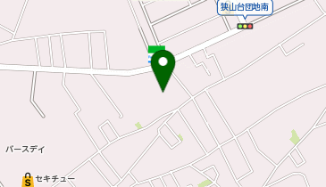 宅配ロッカーPUDO ウエルシア 狭山北入曽店の地図画像