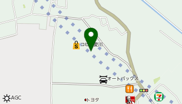 宅配ロッカーPUDO スーパーアルプス 愛川店の地図画像