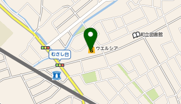 宅配ロッカーPUDO ウエルシア 嵐山東口店の地図画像