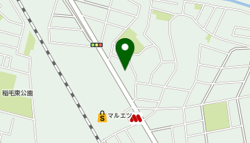 宅配ロッカーPUDO ウエルシア 千葉小仲台店の地図画像