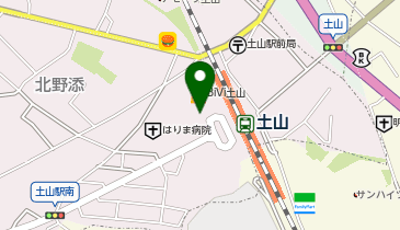 宅配ロッカーPUDO BiVi土山の地図画像