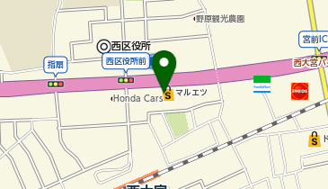 宅配ロッカーPUDO マルエツ 西大宮駅前店の地図画像