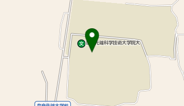 宅配ロッカーPUDO 奈良先端科学技術大学院大学 附属図書館東側入口の地図画像
