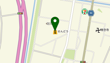 宅配ロッカーPUDO せんどう 木更津店の地図画像