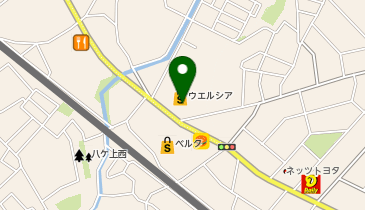 宅配ロッカーPUDO ウエルシア 富士見鶴馬店の地図画像