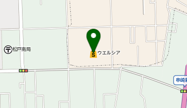 宅配ロッカーPUDO ウエルシア 鎌ケ谷くぬぎ山店の地図画像