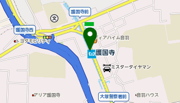 宅配ロッカーPUDO 東京メトロ有楽町線 護国寺駅の地図画像