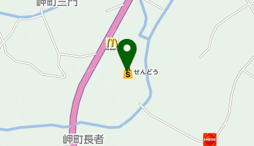 宅配ロッカーPUDO せんどう 大原岬店の地図画像