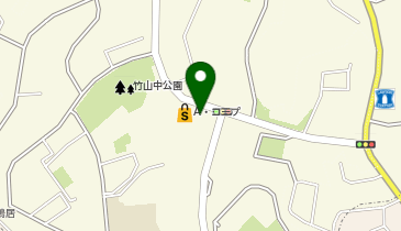 宅配ロッカーPUDO 竹山団地中央商店街の地図画像