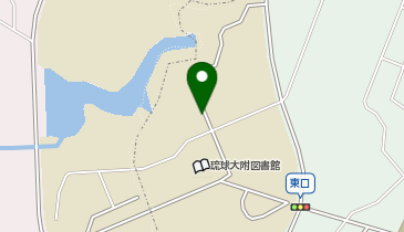 宅配ロッカーPUDO 琉球大学の地図画像