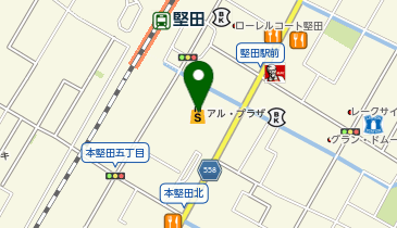 宅配ロッカーPUDO 平和堂 アル・プラザ堅田店の地図画像