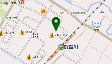 宅配ロッカーPUDO 平和堂 フレンドマート能登川店の地図画像