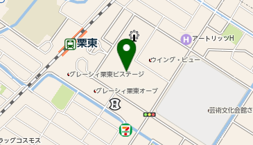 宅配ロッカーPUDO 平和堂 アル・プラザ栗東店の地図画像