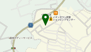 宅配ロッカーPUDO マックスバリュ 武富店の地図画像