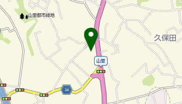 宅配ロッカーPUDO パーチェ 山里店の地図画像
