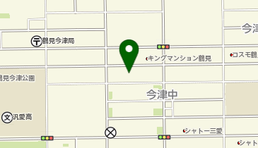宅配ロッカーPUDO ライフ 鶴見今津北店の地図画像