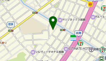 宅配ロッカーPUDO マックスバリュ 松山店の地図画像