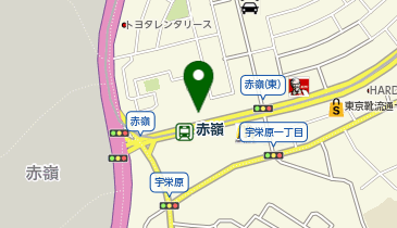 宅配ロッカーPUDO フレッシュプラザユニオン 赤嶺店の地図画像