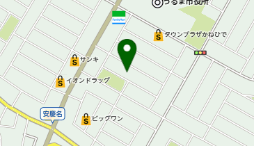 宅配ロッカーPUDO フレッシュプラザユニオン あげな店の地図画像