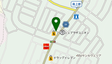 宅配ロッカーPUDO フレッシュプラザユニオン 中城店の地図画像