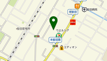 宅配ロッカーPUDO ウエルシア 大津堅田店の地図画像
