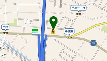 宅配ロッカーPUDO ウエルシア 栗東手原店の地図画像
