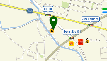 宅配ロッカーPUDO ウエルシア 大和郡山小泉店の地図画像