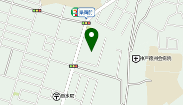 宅配ロッカーPUDO ウエルシア 神戸星が丘店の地図画像