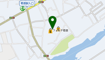 宅配ロッカーPUDO ベルク フォルテ寄居店の地図画像