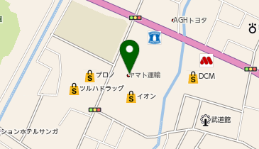 宅配ロッカーPUDO ヤマト運輸 伊達センターの地図画像