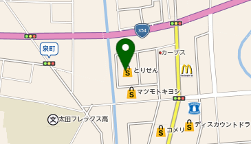 宅配ロッカーPUDO とりせん 下田島店の地図画像