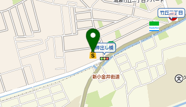 宅配ロッカーPUDO ウェルパーク 清瀬竹丘店の地図画像
