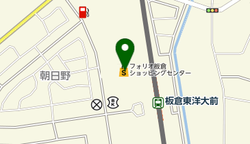 宅配ロッカーPUDO フレッセイ フォリオ板倉店の地図画像