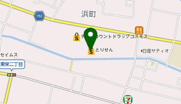 宅配ロッカーPUDO とりせん 加須浜町店の地図画像