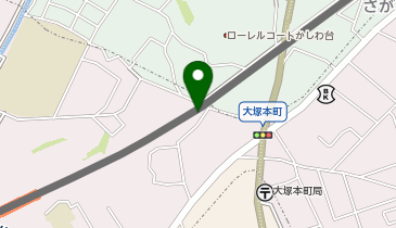 宅配ロッカーPUDO 相模鉄道 かしわ台駅の地図画像