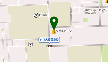 宅配ロッカーPUDO ウェルパーク 東村山富士見町店の地図画像