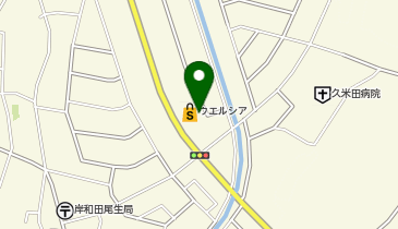 宅配ロッカーPUDO ウエルシア 岸和田尾生店の地図画像