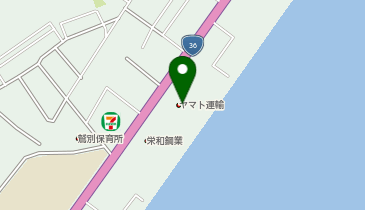 宅配ロッカーPUDO ヤマト運輸 室蘭センターの地図画像